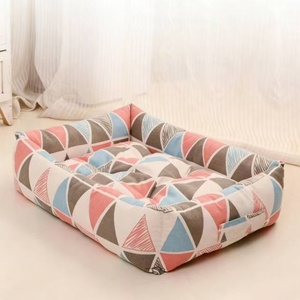 Fashion Non Slip Bottom Design Pet <b>Bed</b> Durable Washable Pet Nest Customized Dog <b>Bed</b> for Pet Sleep - Product Image 4