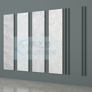 Fabriek Custom Metalen Steen Monster Stand Porseleinen Tegel Display Rack Showroom Panel Plaat Tentoonstelling Houten Vloer Display Stands - Product Image 1