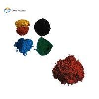 Colorants pigmentés, matière première, oxyde de fer, poudre rouge, ml