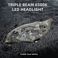 Lampu Depan Mobil Baru 6500K LED 12V 21W 6000 lm Pengganti Lampu Utama Depan