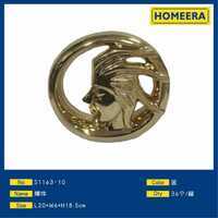 Oggetto decorativo in ceramica oro 20 \ "L X 6 \" W X 18.5 \ "H per decorazioni per la casa e regali - Product Image 1