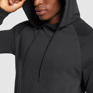 Sweat-shirt <span class=keywords><strong>à</strong></span> capuche de sport 70% coton 30% Polyester recyclé de haute qualité pour Gym Fitness exercice athlétique - Product Image 2