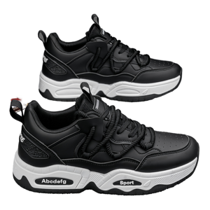 Zapatos Deportivos Casuales para Hombre, con Cierre de Cremallera, Parte Superior de Cuero Genuino, Antideslizantes, Transpirables y Antiolor, para Caminar - Product Image 1