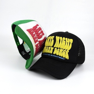 Mũ Lưới Xe Tải Xốp In Logo Tùy Chỉnh Mũ Tài Xế Xe Tải In Hình Phồng <span class=keywords><strong>3d</strong></span> - Product Image 6