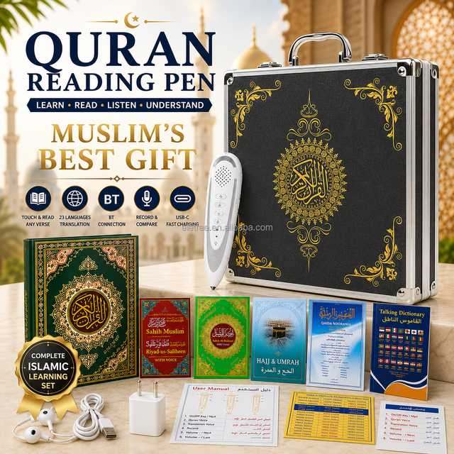 Islamic Educational Gift M10-L Multi-Language Digital Groot Koran Reader Big Quran Book Reading Player Quran Pen