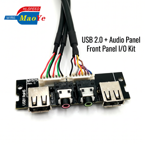 สายอะแดปเตอร์ MAOYE OEM USB3.0 20 พิน จากหัวต่อเมนบอร์ดแบบ 20 พิน เป็น Type C ตัวเมีย ความเร็ว 5Gbps สำหรับต่อพ่วงแผงด้านหน้าเคสคอมพิวเตอร์ตั้งโต๊ะ - Product Image 3