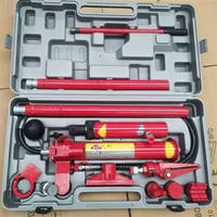 Kit de réparation de cadre de corps de bélier portatif rouge de 10 tonnes/auto avec le kit de réparation de cadre de corps hydraulique de cas rouge