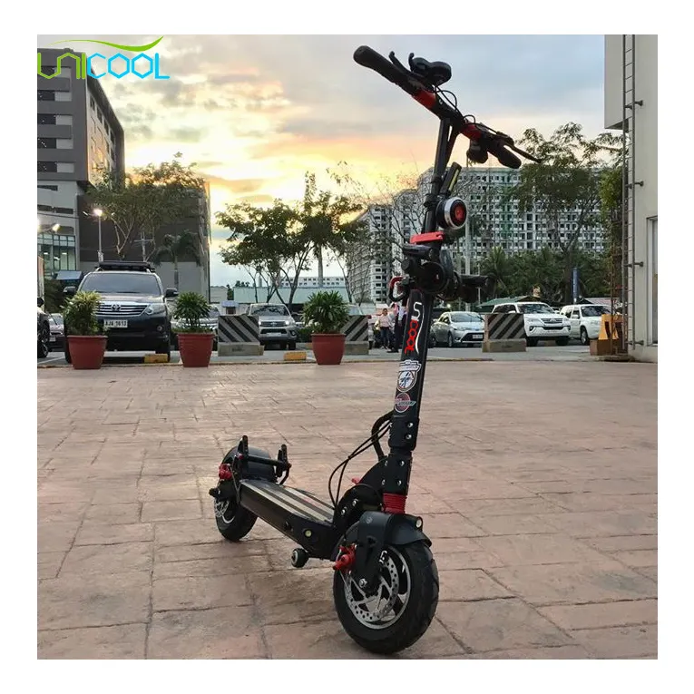 Unicool 10 pollici 36V 48V 52V 500W 600W 1000W sospensione due ruote scooter elettrico per adulti