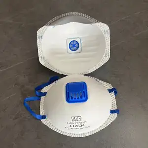 Customized disposable industrial safety respirator&masks for Adult ffp2 mask respirator valve dust mask ffp2 valve