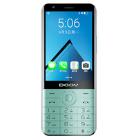 Teléfono Móvil Doov R17 PRO 4G para Personas Mayores, Tipo C, Doble SIM, con Teclado Android, Pantalla Táctil, 4+64 GB