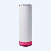 Vaso Térmico con Altavoz para Sublimación, de Acero Inoxidable, Ecológico, Apto para Agua Hirviendo, Aislamiento al Vacío, 20 Onzas, Envío desde Almacén en EE. UU.