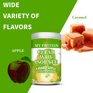 Private Label Clear Why <b>Protein</b> Powder Caramel Apple Flavor with Cholesterol Sodium Boost Anytime Dietary Supplements Powder - Product Image 2