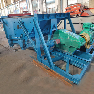 Mining <b>Feeder</b> Slot Type Electric Motor Blue Color For Sand Stone Crushing <b>Plant</b> - Product Image 1