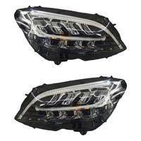 Pour Mercedes Benz W205 Phare LED Phares avant C180 C300 C200 C260 2019 2020 2021 Accessoires A2059065504 65404 63306 63406