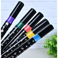 Ensemble de marqueurs acryliques à double pointe scintillants, stylos à peinture scintillante avec pointes en fibre pour le bricolage, l'art, l'artisanat et le dessin