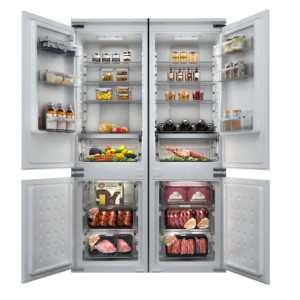 Réfrigérateur <span class=keywords><strong>encastrable</strong></span> double porte No Frost 232L, direct usine, pour usage domestique et commercial - Product Image 3