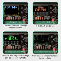 I2C Multimeter C10 Pengukur Amper Gelombang Digital Presisi untuk Alat Ponsel, Deteksi Pengisian Daya, Pengukuran Tegangan, dan Penguji