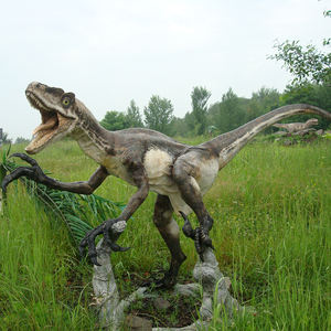 Modèle de Raptor simulé, Velociraptor mécanique, <span class=keywords><strong>dinosaure</strong></span> électronique, <span class=keywords><strong>Jurassic</strong></span> <span class=keywords><strong>World</strong></span>, bleu - Product Image 2