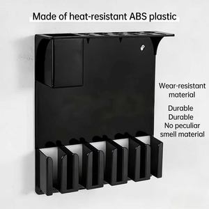 Nuevo Organizador de Herramientas para Peluquería, Soporte para Tijeras, Tijeras Eléctricas, Peines, Colgador de Pared - Product Image 2