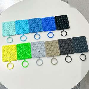 Coque de téléphone portable universelle en silicone colorée 24-en-1, support ventouse antidérapant 5,5*8cm, compatible iPad, pour bureau - Product Image 6