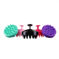 En gros 5 Pack Peigne À Cheveux Femmes En Silicone Souple Démêlant Brosse À Cheveux et Peigne à Picots En Silicone