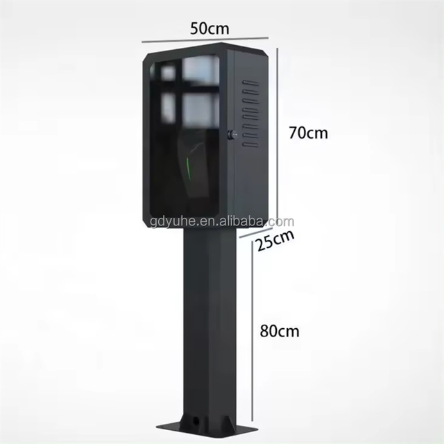 YC C03 AC EV Charger Control Box Wall Mounted New Energy Car Charging Protection Enclosure IP65 7kW CCS 200-380V 32A Cold Rolled