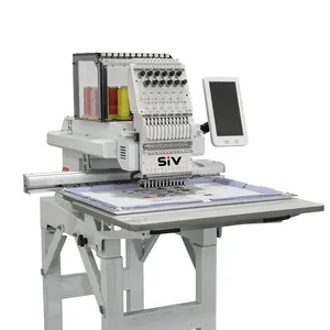 Flat Embroidery Computer Machine Commercial Home Single Head Embroidery Machine Flat Embroidery Machine