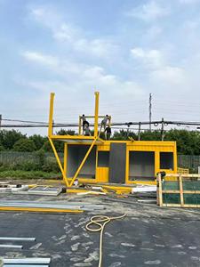 Casa Prefabbricata Gialla a 2 Piani in Container, Casa Modulare Moderna con Balcone, Mini Casa per Abitazione/Bar/Negozio/Ufficio/Airbnb/Caffetteria - Product Image 3