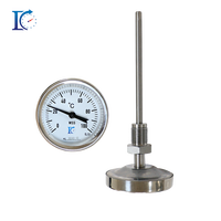 Meilleur prix d'usine thermomètre à cadran bimétallique industriel jauge de température en acier inoxydable mesure de la température OEM