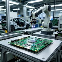 PCBA automobile professionnel pour driver de lumière LED de voiture, alimentation et BMS. Service de fabrication de circuits imprimés (PCB) et de cartes de circuits imprimés assemblés (PCBA) de haute fiabilité