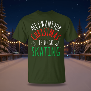 Camiseta de pijama navideña a juego para la familia de Skating Skate Group - Product Image 3