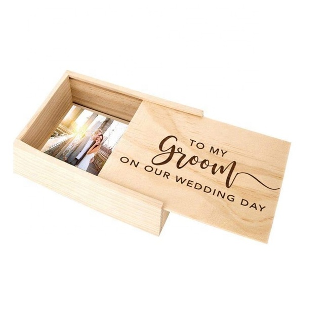 Personalised Engraved Wedding Wooden Box Memory Box