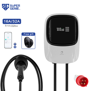 Nuovo caricabatterie elettrico da 7kw Byd EV veloce a parete per veicolo elettrico 1 fase 32A tipo 1/tipo 2 GBT Evse per <span class=keywords><strong>auto</strong></span> modello 3 elettrico - Product Image 2