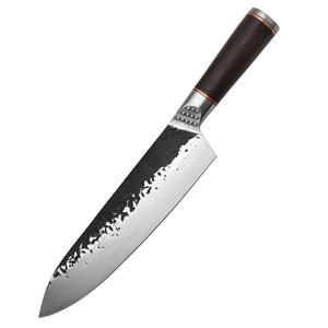 Meilleure vente <span class=keywords><strong>Couteaux</strong></span> de cuisine <span class=keywords><strong>Couteaux</strong></span> de cuisine 8 ''en acier inoxydable japonais 5Cr15mov Couteau damas forgé à la main - Product Image 1