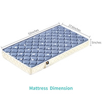 Matelas de berceau en mousse à mémoire de forme