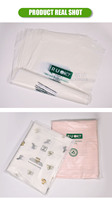 Sacs biodégradables personnalisés avec logo, sacs écologiques compostables auto-adhésifs pour l'emballage de vêtements et de textiles