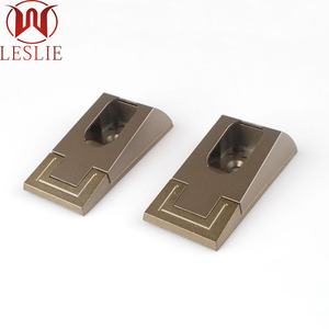 Support mural pour tringle de penderie en alliage d'aluminium Leslie, noir antique, accessoire de quincaillerie moulé sous pression - Product Image 4
