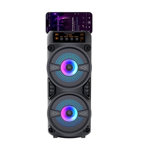 HF-3232 RGB Ánh Sáng <span class=keywords><strong>Bluetooth</strong></span> Loa Kép 3Inch Xách Tay Đảng Máy Nghe Nhạc Xử Lý Có Thể Sạc Lại Loa Siêu Trầm Dài Chờ USB AUX 3Inch * 2 - Product Image 4