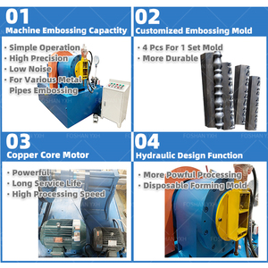 บันได handrail 76ออกแบบใหม่ Swaging เครื่องทำลายนูน - Product Image 2