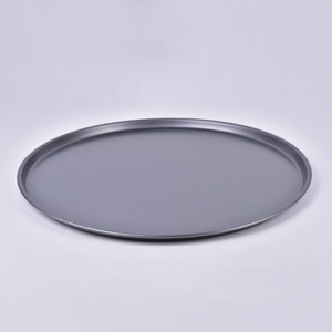 Carbon Steel Pizza Pan 10-14 Inch Round Non-Stick Baking Mold Cake Mold Pizza Tools - Product Image 1