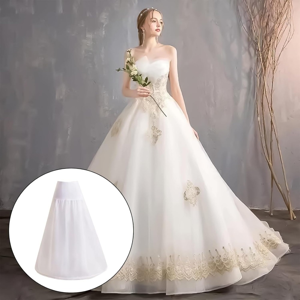 a line wedding dress crinoline Sculptural Silk A-Line Wedding Dress