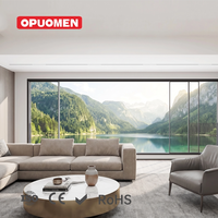 Ventanas Corredizas Panorámicas de Aluminio sin Marco con Opciones de Vidrio Personalizado para Vistas Impresionantes