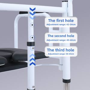 Chaise élévatrice de Transport de Patient hydraulique clouée au lit personnes âgées équipement <span class=keywords><strong>auxiliaire</strong></span> paralysé pour bain de transfert de toilette maison handicapée - Product Image 6