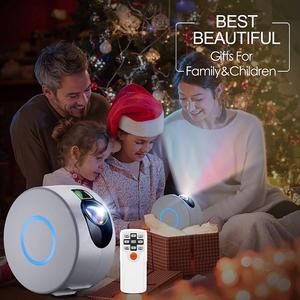 Projecteur d'étoiles Galaxy Starry Sky, lampe LED, lumière de nuit, vague d'eau océanique, nébuleuse colorée, lumières d'ambiance pour chambre à coucher - Product Image 3