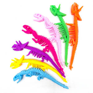 Juguetes Antiestrés de TPR con Forma de Esqueleto de Dinosaurio, Multicolores, Flexibles, para Aliviar el Estrés, Recuerdos para Fiestas Infantiles, Venta al Por Mayor - Product Image 1