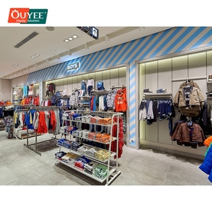 Étagères murales pour magasin <span class=keywords><strong>de</strong></span> vêtements <span class=keywords><strong>de</strong></span> sport, porte en verre, matériaux recyclés, magasin temporaire - Product Image 4