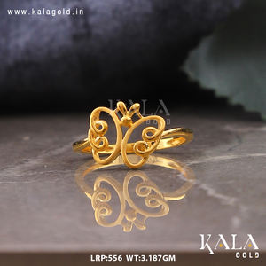 Anillo de Oro Sólido de 18K para Mujer, Elegante, con Diseño Artístico Inspirado en un Corazón Romántico, para Boda, Aniversario, Compromiso, Fiesta, Estilo Indio Especial - Product Image 3