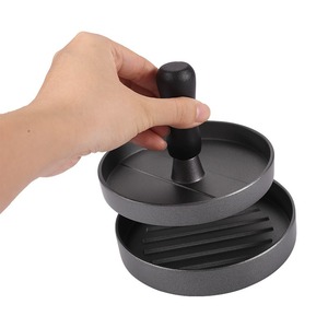 Prensa <span class=keywords><strong>para</strong></span> <span class=keywords><strong>Hamburguesas</strong></span> Manual con Revestimiento Antiadherente, Prensa <span class=keywords><strong>para</strong></span> Carne con Mango de Plástico Moldeado, Herramientas de Cocina - Product Image 4