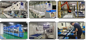 Paquete de Baterías Solares Apilables de Alto Voltaje HFIE, 10kWh 20kWh 51.2V 192V 384V, Baterías de Iones de Litio para Almacenamiento de Energía, GroundHV- - Product Image 1
