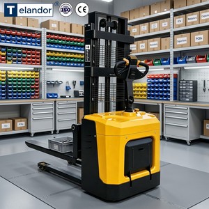 รถยกพาเลท 1500 กก. แบบใช้มอเตอร์ พร้อมระบบล็อคด้วยลายนิ้วมือ - Product Image 6